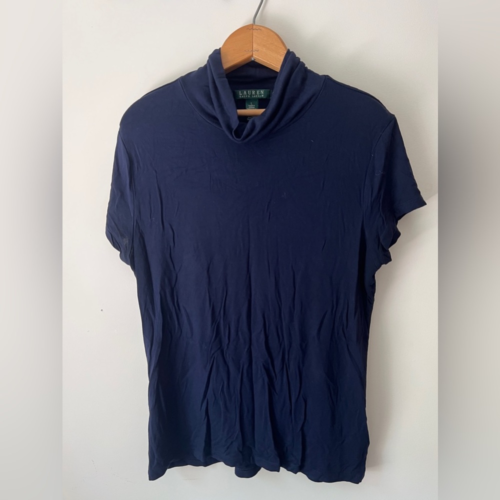 Ralph Lauren Mock Neck Top